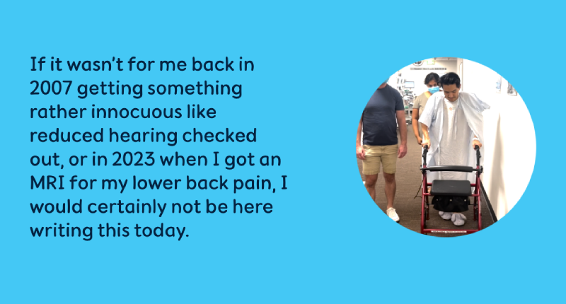 NF2 lived experience story