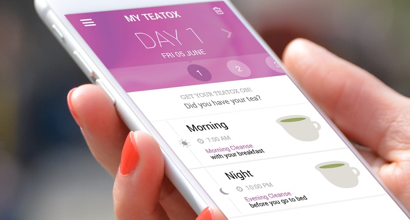 SkinnyMeTea Tea Tracker mobile-banking-app